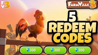 5 NEW FARMVILLE 3 REDEEM CODES NOVEMBER 2021  HOW TO GET GEMS IN FARMVILLE 3  CODES IN FARMVILLE [upl. by Misak]