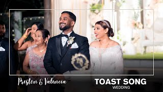 Wedding Toast song by Idalina Pereira  Konkani Wedding Toast song 2024  Preston amp Valencia [upl. by Aniram620]