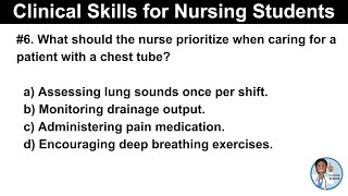 🩺 Clinical Skills Practice Quiz for Nursing Students with Nurse Eunice 🩺 [upl. by Leemaj]