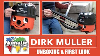 Numatic Henry PPR180 Vacuum Cleaner Dirk Muller Edition Unboxing amp First Look [upl. by Quick]