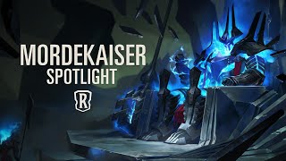 Mordekaiser  New Champion Spotlight  Legends of Runeterra [upl. by Donelson]