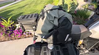 Gear Review Lone Rider Explorer Duffel Dry Bag [upl. by Heyde804]