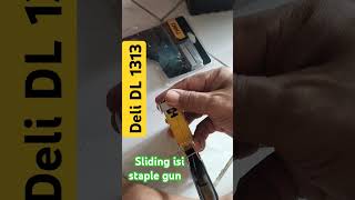 Sliding isi Staple Gun Deli DL 1313 [upl. by Rem]