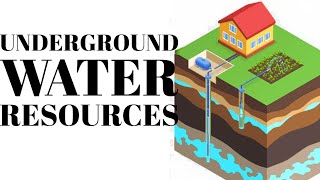 underground water resources [upl. by Feinberg384]