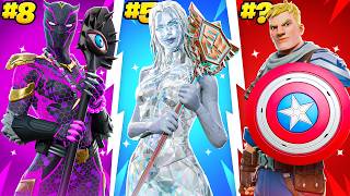 30 BEST Skin Combos In SEASON 4 Fortnite Marvel [upl. by Ailima273]