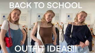 10 back to school outfit ideas outfit inspo [upl. by Allicerp]