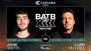 BATB 13 Luan Oliveira Vs Jamie Griffin  Round 3 Battle At The Berrics Presented By Cariuma [upl. by Hearn300]