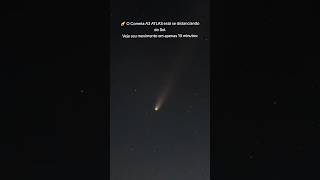 🌌☄️ Movimento do Cometa cometa comet astronomia [upl. by Etnomal]