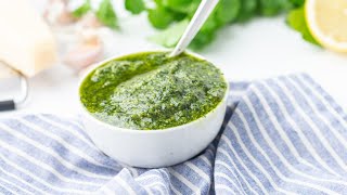 Cilantro Pesto Recipe [upl. by Nnaeus]