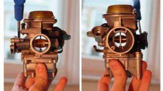 How a carburetor works schemes and explanations [upl. by Alleinad]