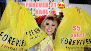 HUGE FOREVER 21 HAUL😍💕  JESSICA GOLD ♡ [upl. by Goldman211]