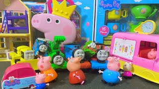 32 MINUTES PEPPA PIG TOYS COLLECTION UNBOXING  SATISFYING UNBOXING COCOMELON ASMR NO TALKING [upl. by Avot33]