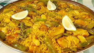 PAELLA VALENCIANA AUTENTICA Y TRADICIONAL [upl. by Aisha]