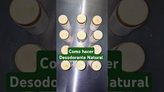 Como hacer desodorante natural para mujer y hombre sin bicarbonato sin aluminio Maxalli [upl. by Ahsetan]