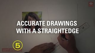 Accurately Lay Out a Drawing Using quotTriangulationquot Drawing Accurately 2 [upl. by Nikolia411]