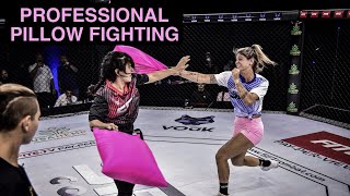 Professional Pillow Fighting  Andreca Souza vs Marina Magalhaes  SFT Highlights [upl. by Nino]