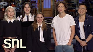 Timothée Chalamet and boygenius are Living Laughing and Loving  SNL [upl. by Malti]