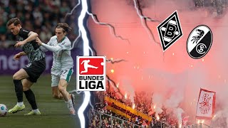 GLADBACH VS FREIBURG  BORUSSIAS NEUER TIEFPUNKT BUNDESLIGA FAN HIGHLIGHTS [upl. by Ahsaeyt549]