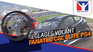 Iracing  Setup FFB Fanatec CSL Elite PS4 [upl. by Ainaled]