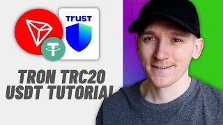 How to Use Tron Network amp Trust Wallet TRC20 USDT Send Receive Swap Lend [upl. by Hannej]