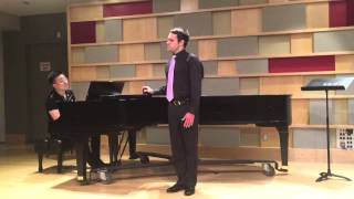 John Castillo sings quotA Simple Songquot by Leonard Bernstein [upl. by Ahseenyt]