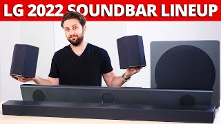 LG 2022 Soundbar Lineup  Which one should you buy [upl. by Yekcor]