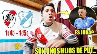 RIVER 14 vs TEMPERLEY 15 😡 Reacción de un Hincha de RIVER RE CALIENTE 😡 Copa ARGENTINA [upl. by Ube]