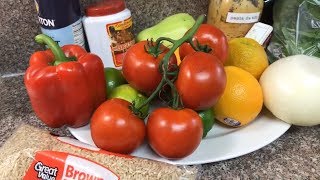 Arroz aguado con pollo 🍗 Receta Nicaraguense [upl. by Tallbot]