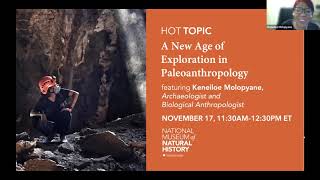 HOT Human Origins Today Topic A New Age of Exploration in Paleoanthropology [upl. by Ahsenrac]