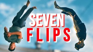 I Tried to Learn 7 Flips In Under 7 Days [upl. by Kenrick]