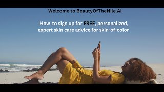 Beauty Of The Nile Conversational AI for SkinofColor [upl. by Brittany]