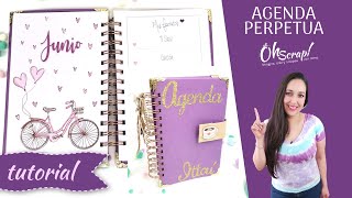 📝 Cómo hacer una agenda personalizada fácil y hermosa 🌸 ¡Descarga archivo GRATIS 📩 [upl. by Neille]