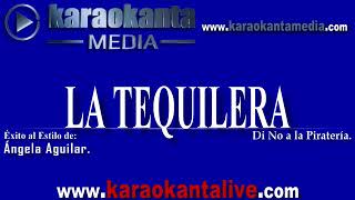 La tequilera Karaoke estilo Ángela Aguilar [upl. by Angelico]