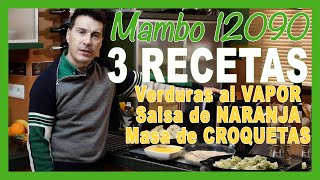 🌟¡FANTÁSTICAS RECETAS con Nueva MAMBO 12090 de Cecotec ¡Mejor Robot de Cocina 3 RECETAS Riquisima [upl. by Yentnuoc87]