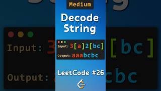 Decode String Çözümü  LeetCode [upl. by Leile730]