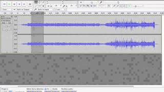 Découper un extrait dun fichier audio  Audacity 34 [upl. by Mundford68]