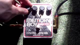 Analog Delay Trick With ElectroHarmonix Memory Boy [upl. by Dotson]