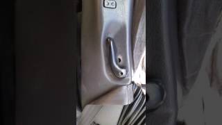 Dodge Ram reclining seat cable replacement Part 1 [upl. by Ruthanne]