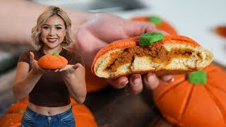 PUMPKIN PIE FILLED CONCHAS a MUST try this season [upl. by Nihcas]