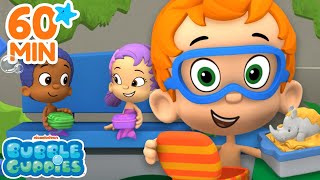 Lunchtime with Bubble Guppies 🍕 60 Minute Compilation  Bubble Guppies [upl. by Heigho203]