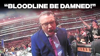 Michael Cole has the best reactions [upl. by Yhtamit]