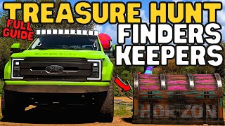 Forza Horizon 5Treasure Hunt FINDERS KEEPERSFH5 Treasure chest locationPathfinder Trail locations [upl. by Sugirdor]