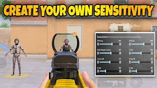 How to make your own Sensitivity  Best Zero Recoil Sensitivity for BGMI  Sensitivity Settings Code [upl. by Nacim]