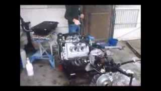 First start overhauled engine Lancia Fulvia v4 [upl. by Rossner]