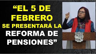 El 5 de febrero de 2024 se presentará la reforma de pensiones para el magisterio [upl. by Sukin]