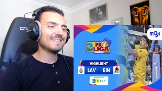 Lavani VS STIN BIN 03  Highlight PLN Mobile Proliga 2024 Reaction [upl. by Marfe]