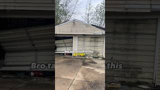 Massive Garage Demo 5k🤑 demolition junkremoval sidehustle skylane fyp [upl. by Meekar528]