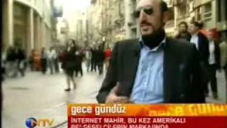 mahir cagri  NTVMSNBC interview 07 May 2009 [upl. by Benoite135]