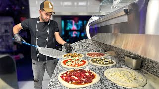 One of the best Neapolitan pizzas is made in this restaurant in Iran🇮🇷🍕🇮🇹 [upl. by Zetnwahs781]