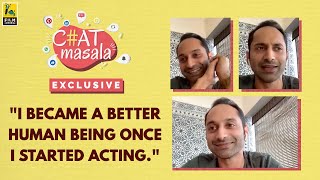 Fahadh Faasil Interview  Anupama Chopra Baradwaj Rangan  Chat Masala  Film Companion Exclusive [upl. by Adnilrem]